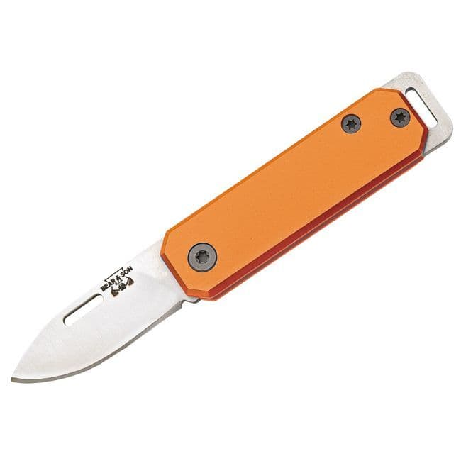 Bear & Son 109OR Small Slip Joint Folding Knife - Orange
