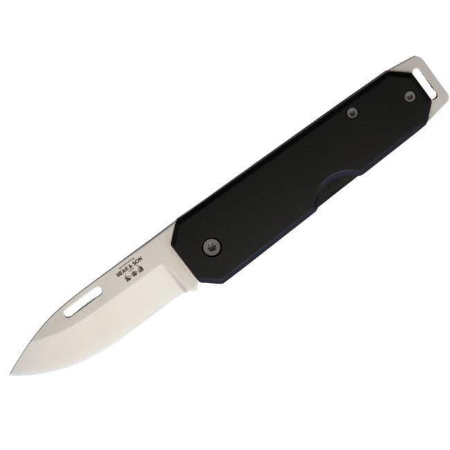 Bear & Son Regular 110BK Slip Joint Folding Knife - Black