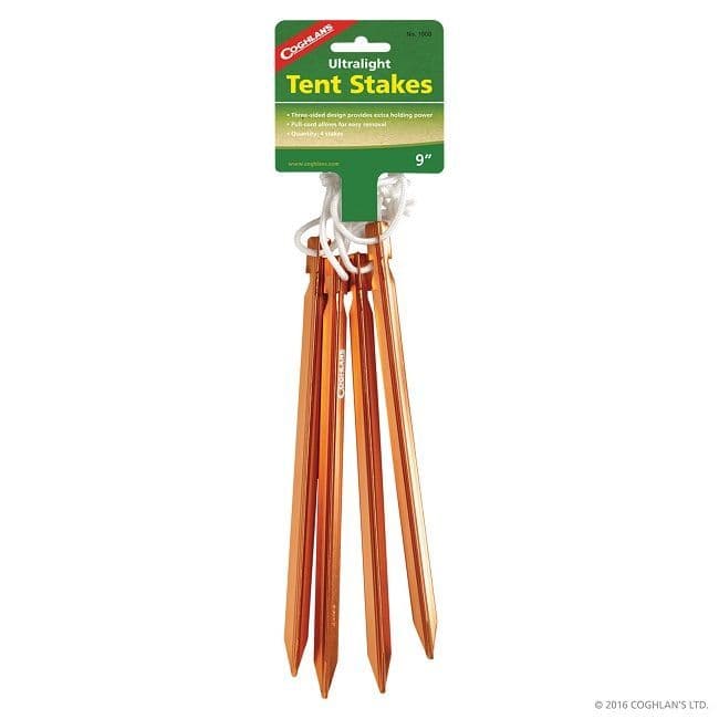 Coghlan Ultralight 9" Tent Stakes