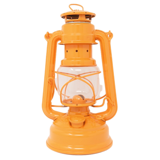 Feuerhand Storm Lantern - Orange - The original German Lantern and the best.