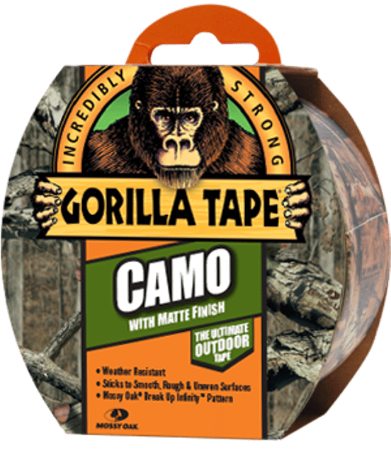Gorilla Tape - Camo - One of the strongest Duct Tapes on the market!