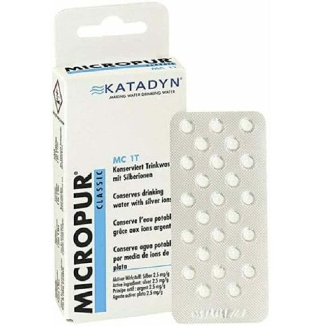 Katadyn Micropur Forte MC1T Water Preservation Tablets