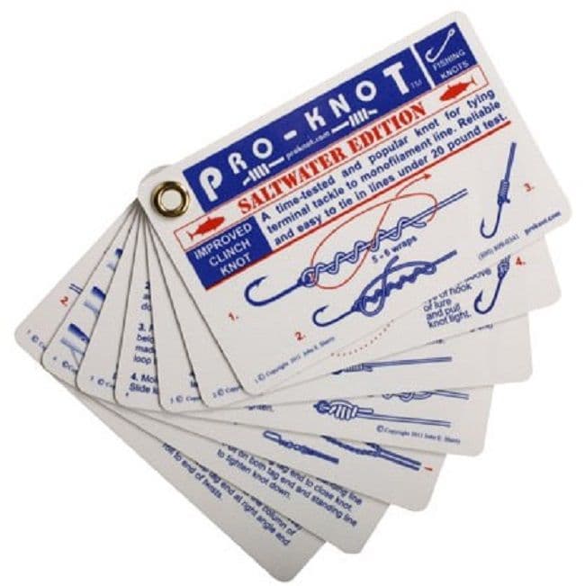 Knot Cards by Pro Knot - Saltwater Fishing Knots