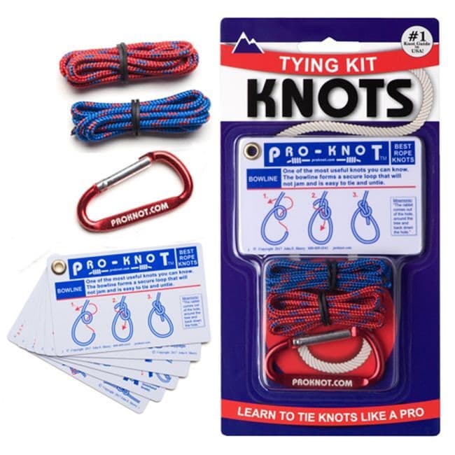 Knot Cards Rope Tying Kit by Pro Knot