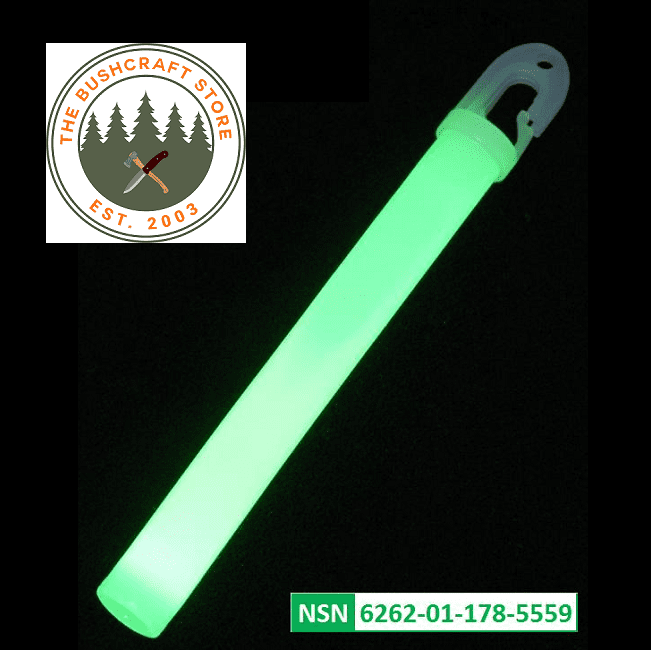 Lumica Military Issue Safety Light Sticks - Green - Singles, 5's or 10's