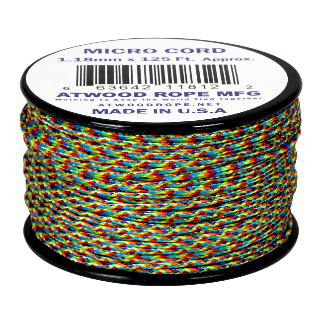 Micro Cord - 1.18mm Micro Paracord - 125ft - Trippin