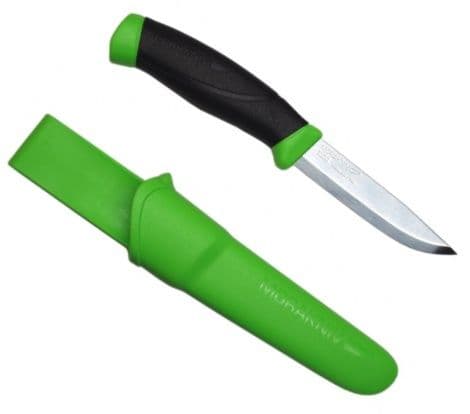 Mora 860 (Stainless) Clipper Companion Knife - Bright Green