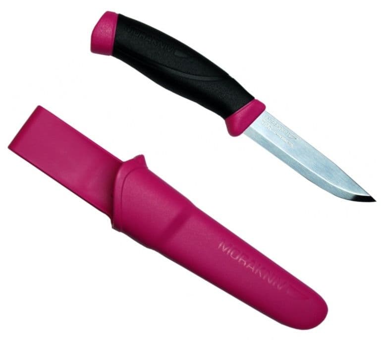 Mora 860 (Stainless) Clipper Companion Knife - Magenta