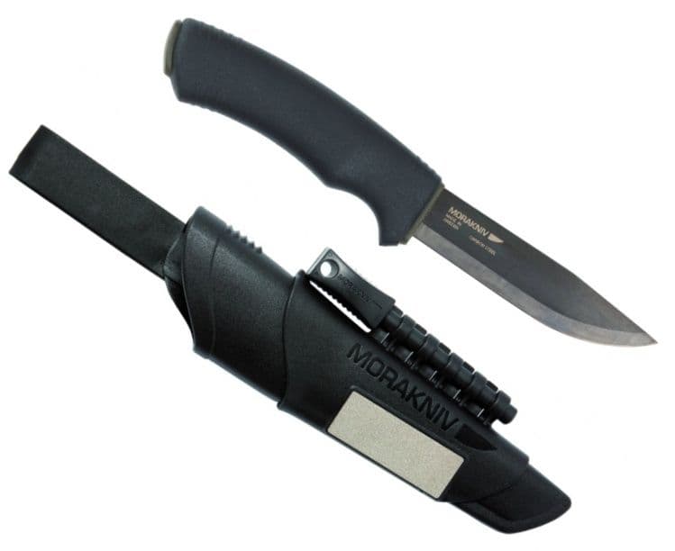 Mora Bushcraft Black Survival Knife - Heavy Duty Variant