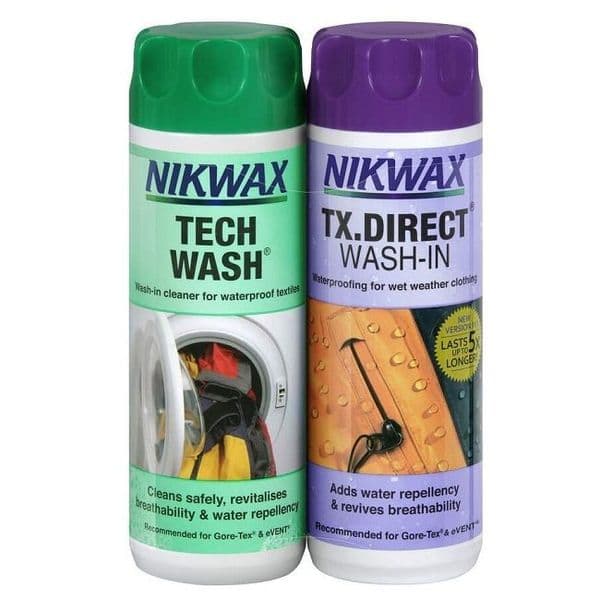Nikwax Twin Tech Wash/TX Direct Wash In 300ml