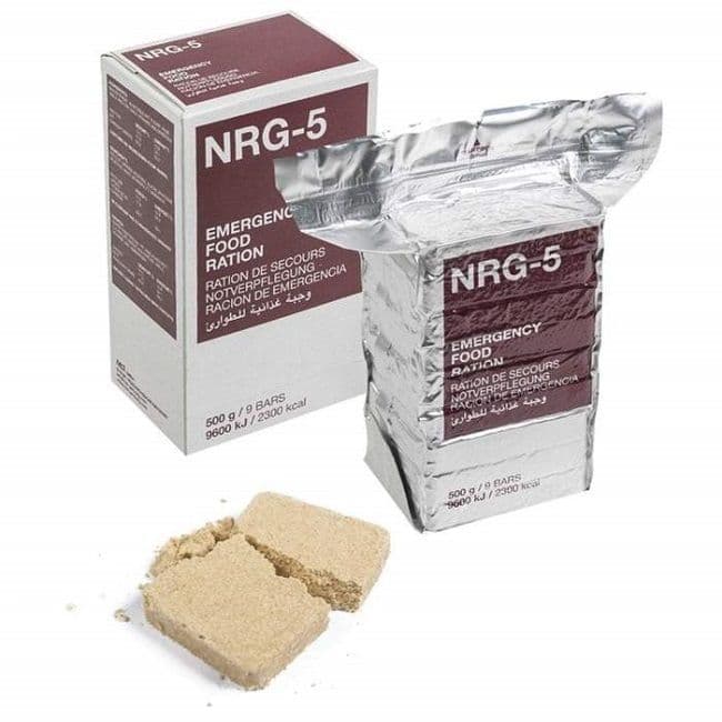 NRG-5 Emergency Food Ration - 2300 Calories per pack