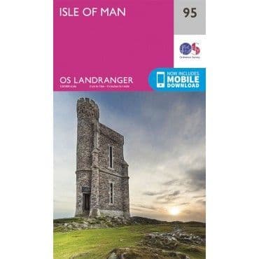 OS Landranger Map - 95 - Isle of Man