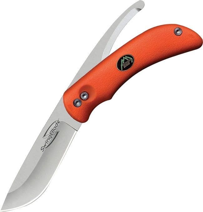 Outdoor Edge Swingblade - Orange - 2 Knives in one!