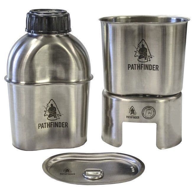 Pathfinder Stainless Steel Canteen Cook Set