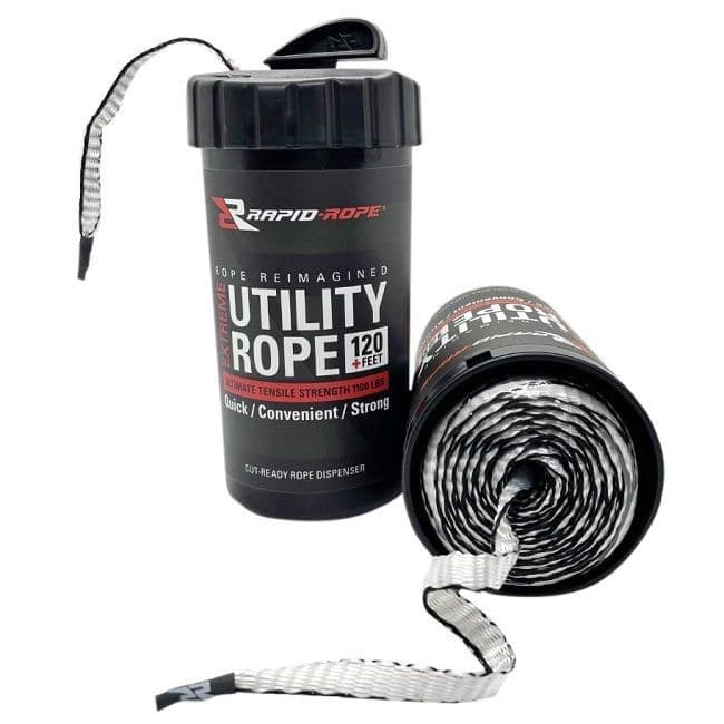 Rapid Rope Canister - Rope In a Can - 120 Feet/1100 lb Test