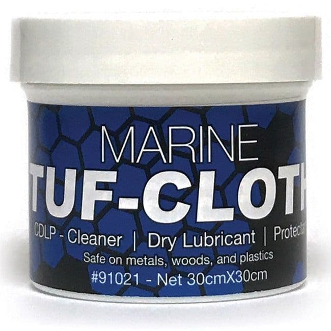 Sentry Solutions Marine Tuf Cloth - Micro Bonding Oil Free Lubricant & Rust Preventative Cloth - Jar