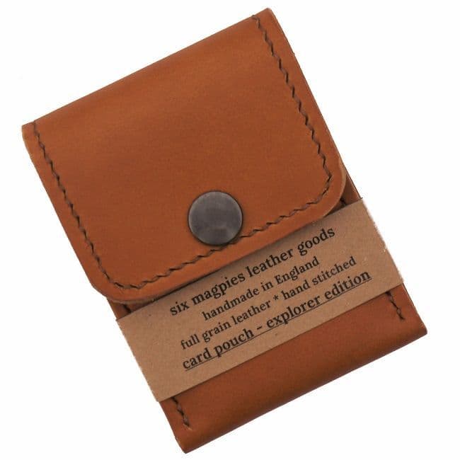 Six Magpies Leather Explorer Card Pouch