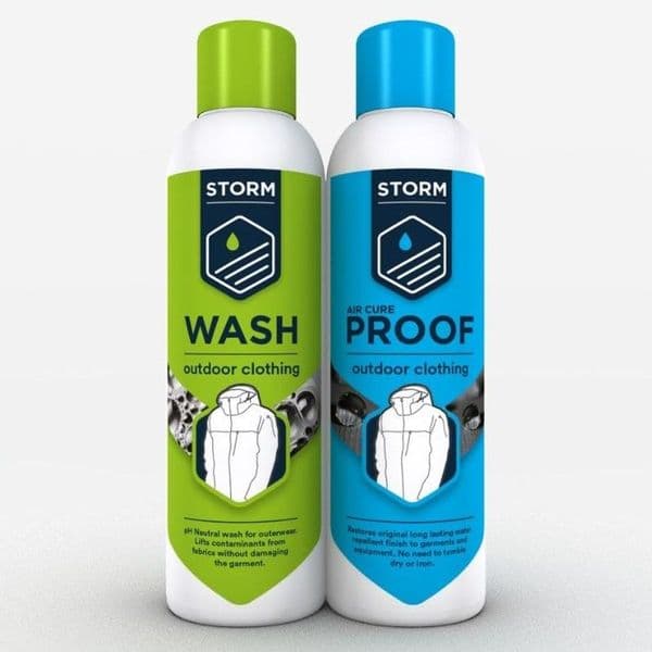 Storm Wash and Air Cure  Re-Proofer Twin Pack