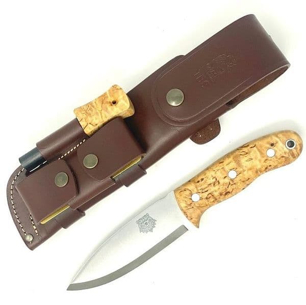 TBS Grizzly Bushcraft Survival Knife - Full Cover Multi Carry Sheath Edition - CB
