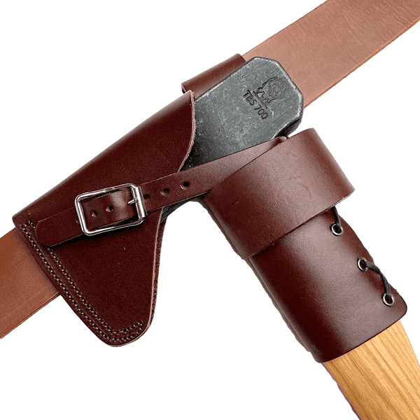 TBS Leather Axe Loop - Perfect for carrying an axe on your belt