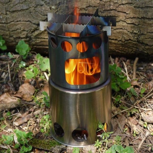 TBS Salamander Wood Burning Stove - An excellent quality Wood Gas stove.