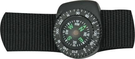 Wristband Button Compass - with wristband