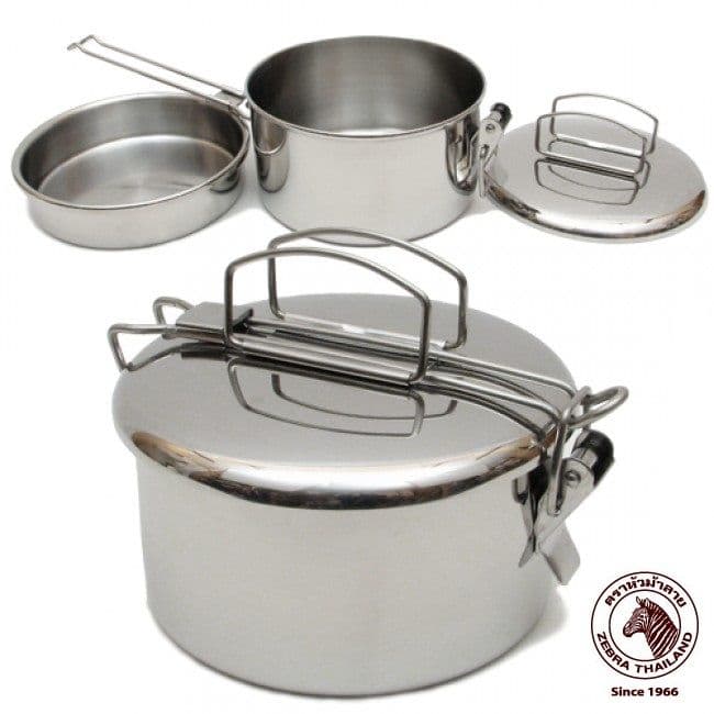 Zebra 14cm "Lunchbox" - A brilliant Stainless Steel cooking pot.