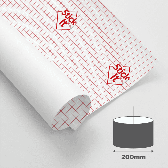200mm Diameter - Self Adhesive Panels