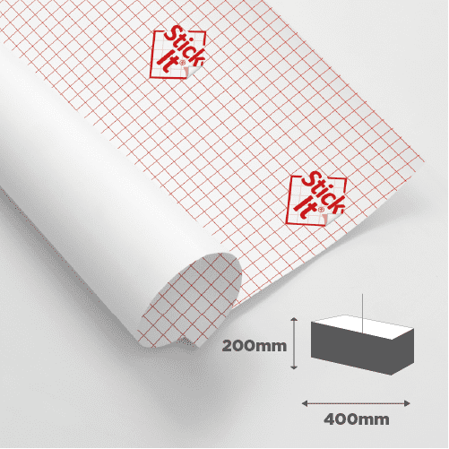 200mm x 400mm Rectangle - Self Adhesive Panel