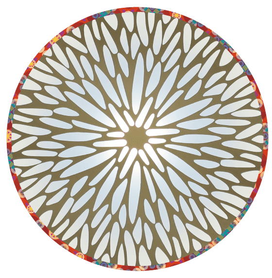 20cm Lampshade Diffuser Floral (2 part set)