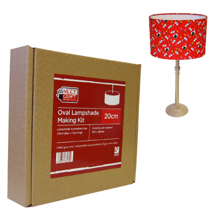 20cm Oval Lampshade Making Kit