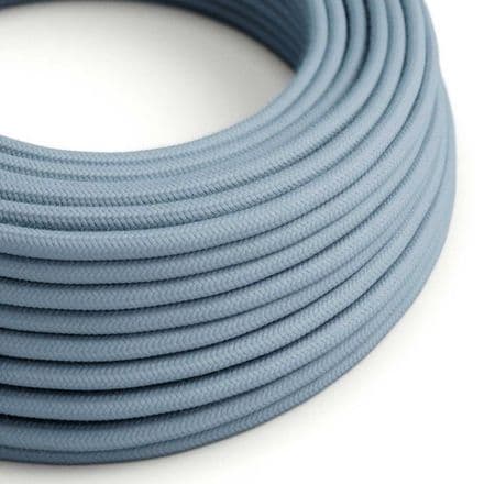 3 Core Electric Cable covered with Cotton Fabric-  Ocean