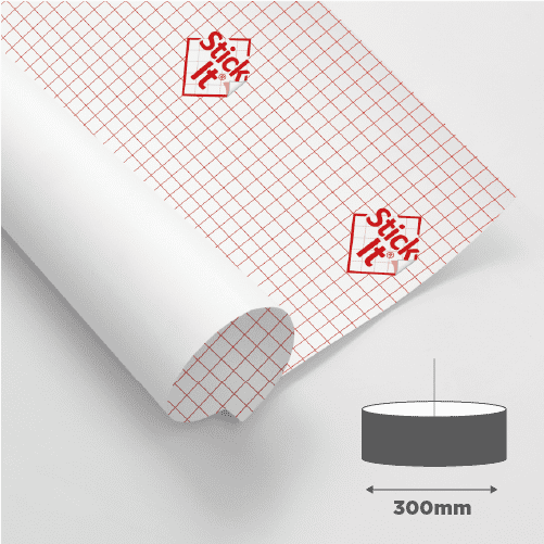 300mm Oval - Self Adhesive Panels