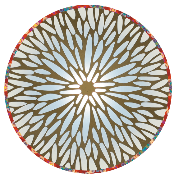 30cm Lampshade Diffuser Floral (2 Part Set)