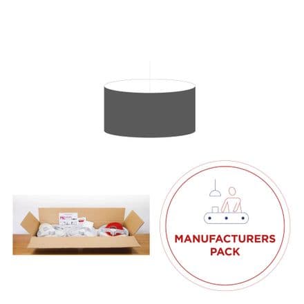 30cm Manufacturers Pack -  30 Oval Lampshades