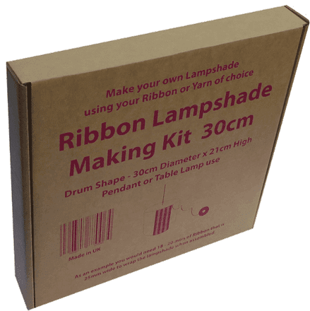 30cm Ribbon Lampshade Making Kit