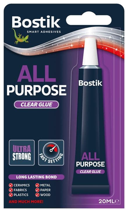 Bostik Economy Size All-purpose Adhesive 50ml 30803648