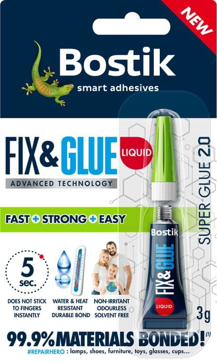 Bostik Fix and Glue Liquid 3g  30614760