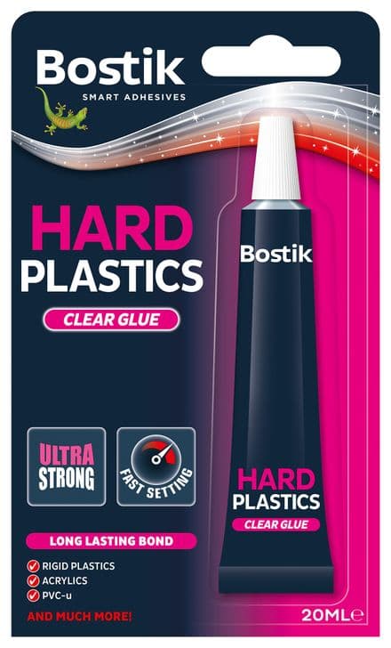 Bostik Hard Plastics Clear Adhesive 20ml 30803651