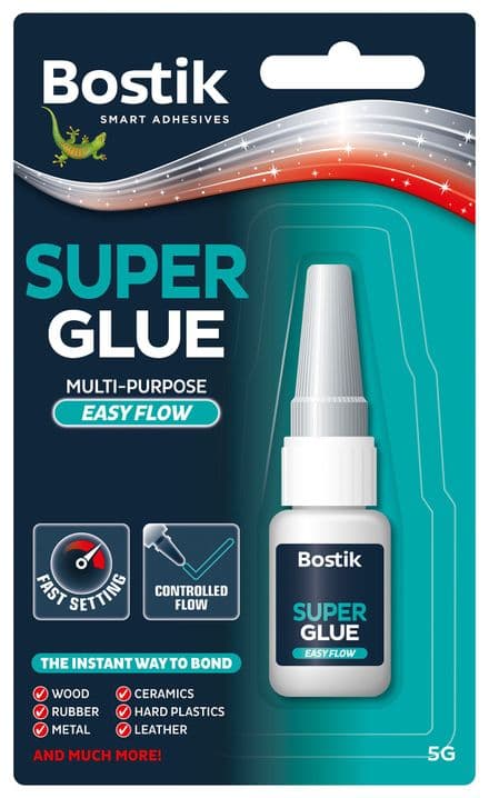 Bostik Super Glu Easy Flow Bottle 5g 30803655