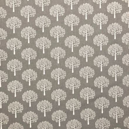 Chatham Printed Linen - 140cm (Mulberry Trees Dove)