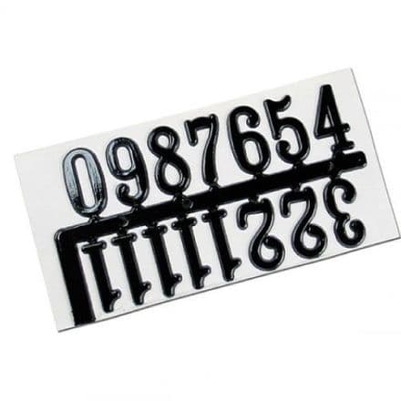 Clock Numbers  20mm  Self-Adhesive. (28473)