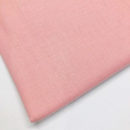 Cordoba Plain Cotton  Fabric 150cm - (Candy Pink)