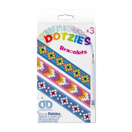 Diamond Dotz Bracelet Kit - (Daisies)