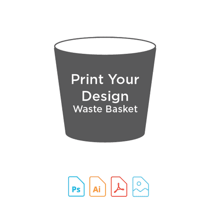 Digital Print for Waste Basket Making Kit