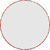 Drum / Circular  Lampshade Diffusers - Translucent polypropylene
