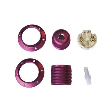 E27 metal lamp holder kit  for lampshades (Ultra Violet)