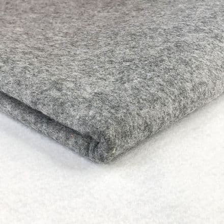 Fabulous Felt Fabric 150cm - (Marl Grey)