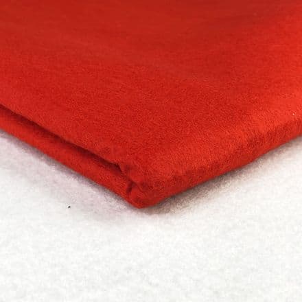 Fabulous Felt Fabric 150cm - (Red)