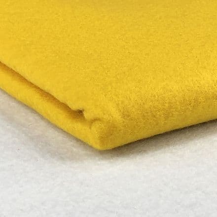 Fabulous Felt Fabric 150cm - (Yellow)